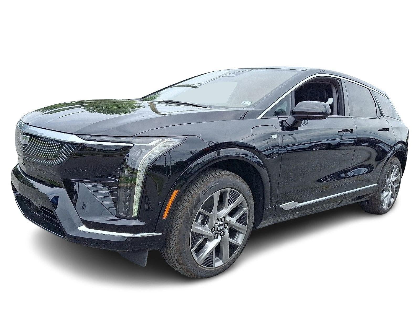 2027 Cadillac OPTIQ 4dr Premium Luxury in Black Raven — front three-quarter view