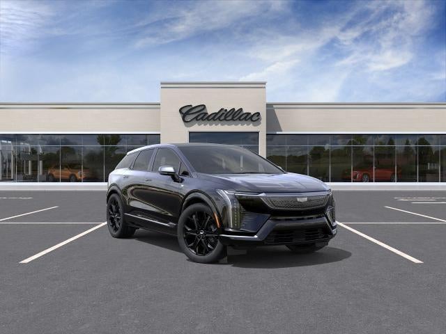 2027 Cadillac OPTIQ 4dr Premium Sport in Black Raven — front three-quarter view