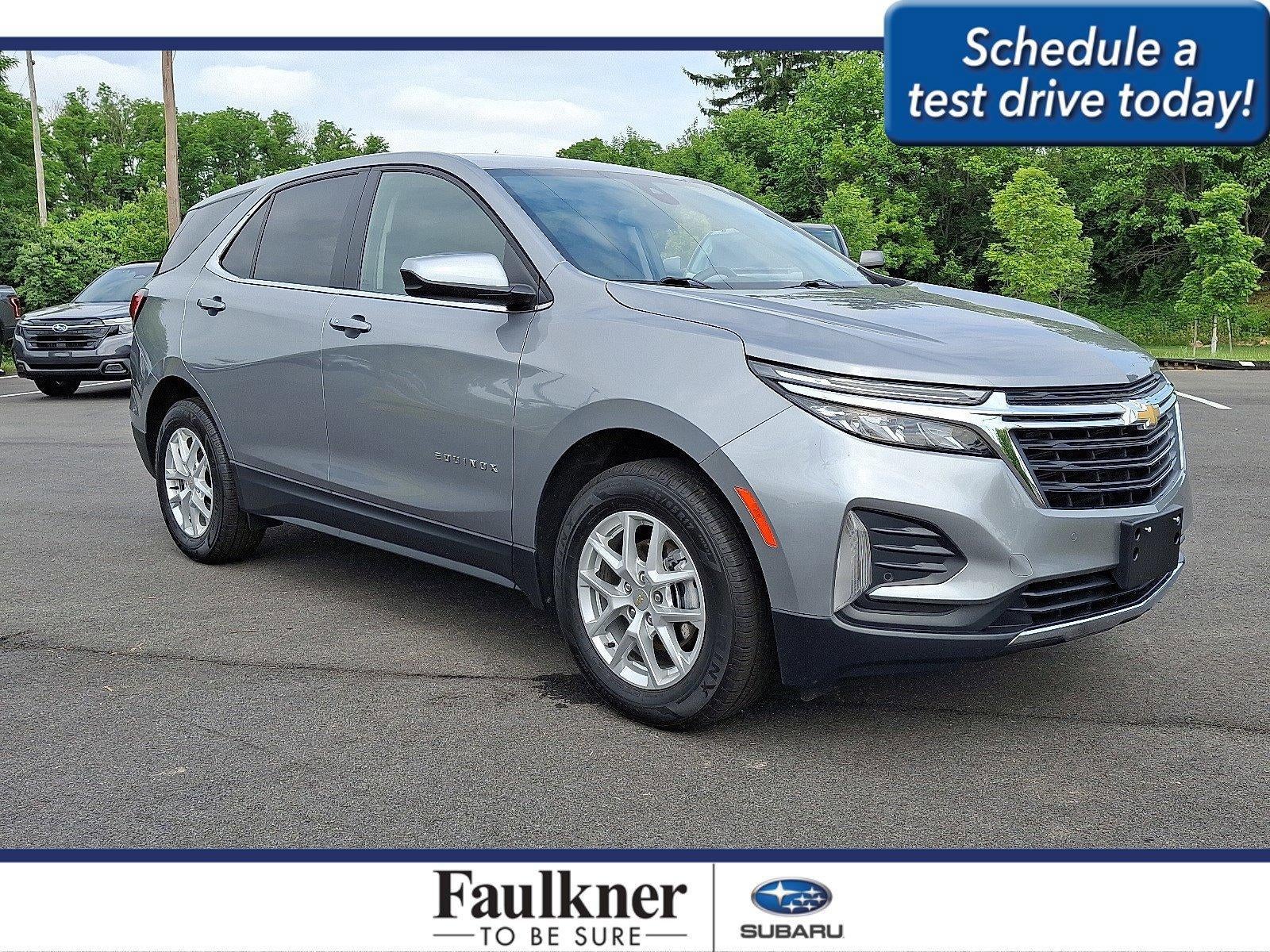 2024 Chevrolet Equinox AWD LT in Sterling Gray Metallic — front three-quarter view