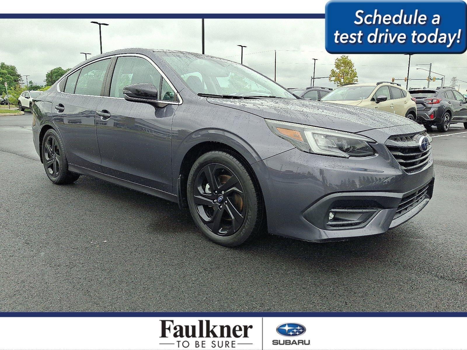 2020 Subaru Legacy Sport CVT in Magnetite Gray Metallic — front three-quarter view