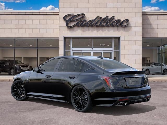 2026 Cadillac CT5 — rear three-quarter view