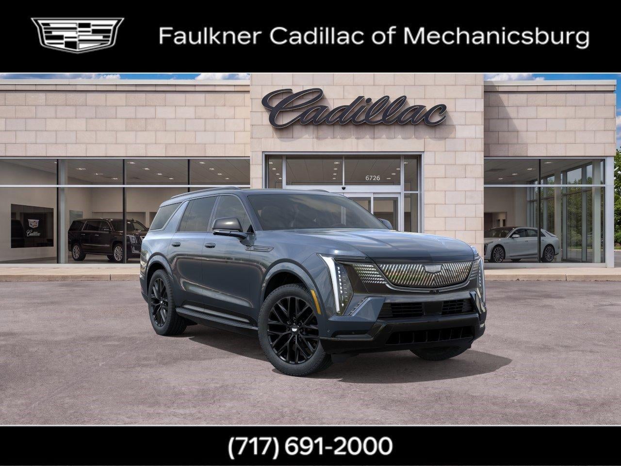 2026 Cadillac ESCALADE IQL Sport in Deep Space Metallic — front three-quarter view