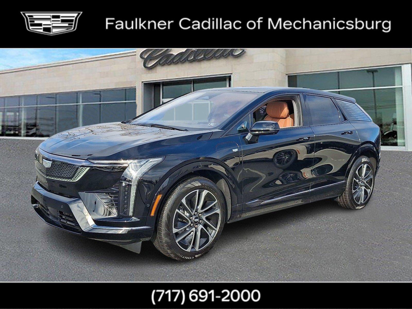 2025 Cadillac OPTIQ Sport 2 in Black Raven — front three-quarter view